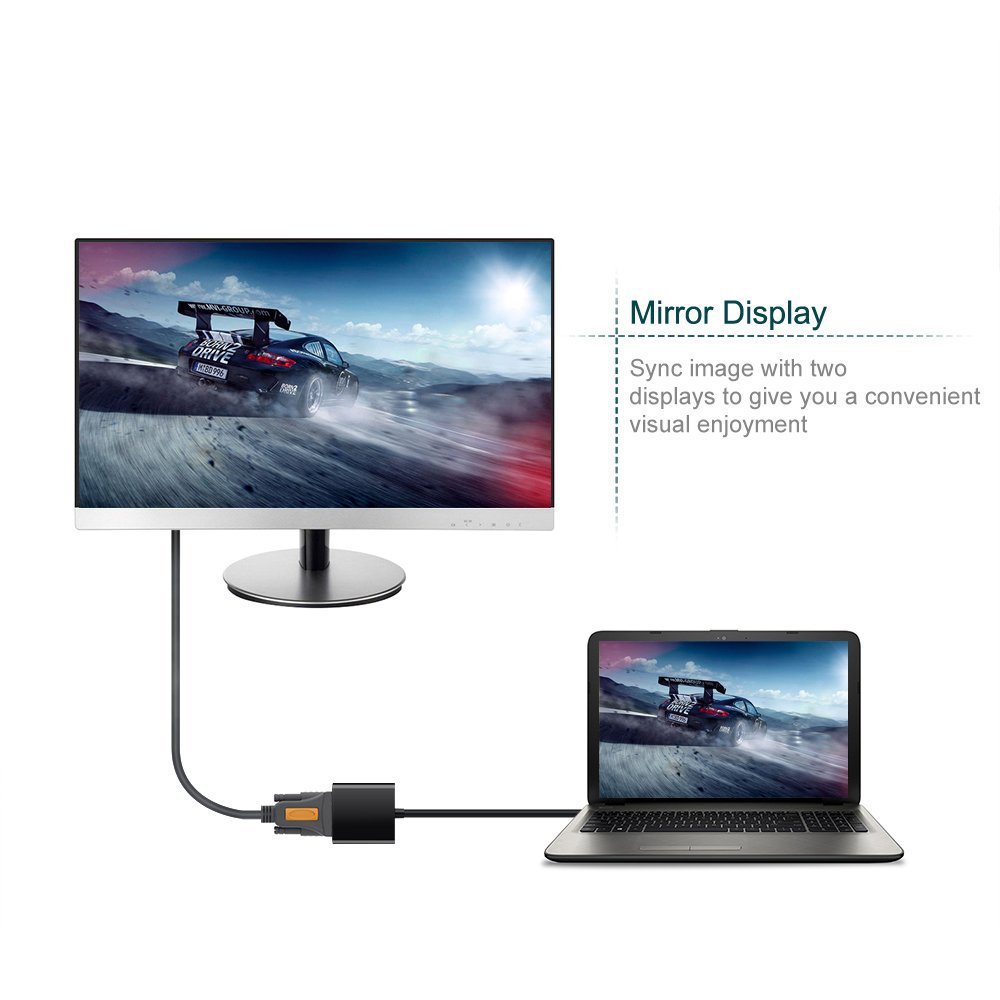 Adaptador USB 3,0 a VGA, conve - Tablet Lap Desk reseña y precio