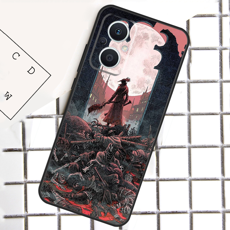 Funda con diseño de Bloodborne - Oppo Reno 12 reseña y precio