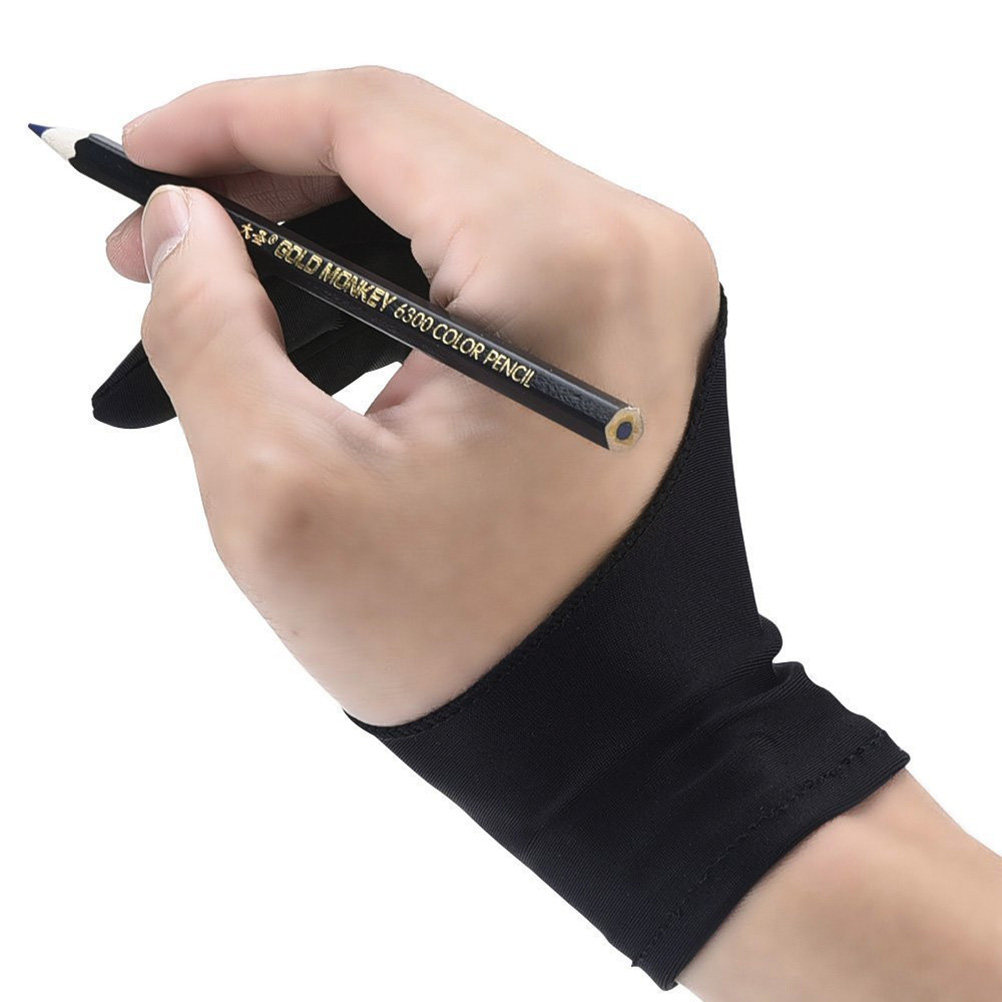 2 pares de guantes de dibujo p - Drawing Glove Artist reseña y precio