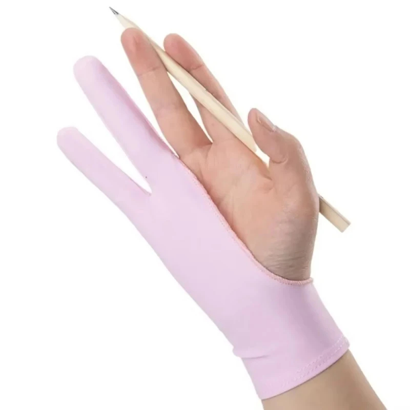 1/2 pares de guantes de dos de - Drawing Glove Artist reseña y precio