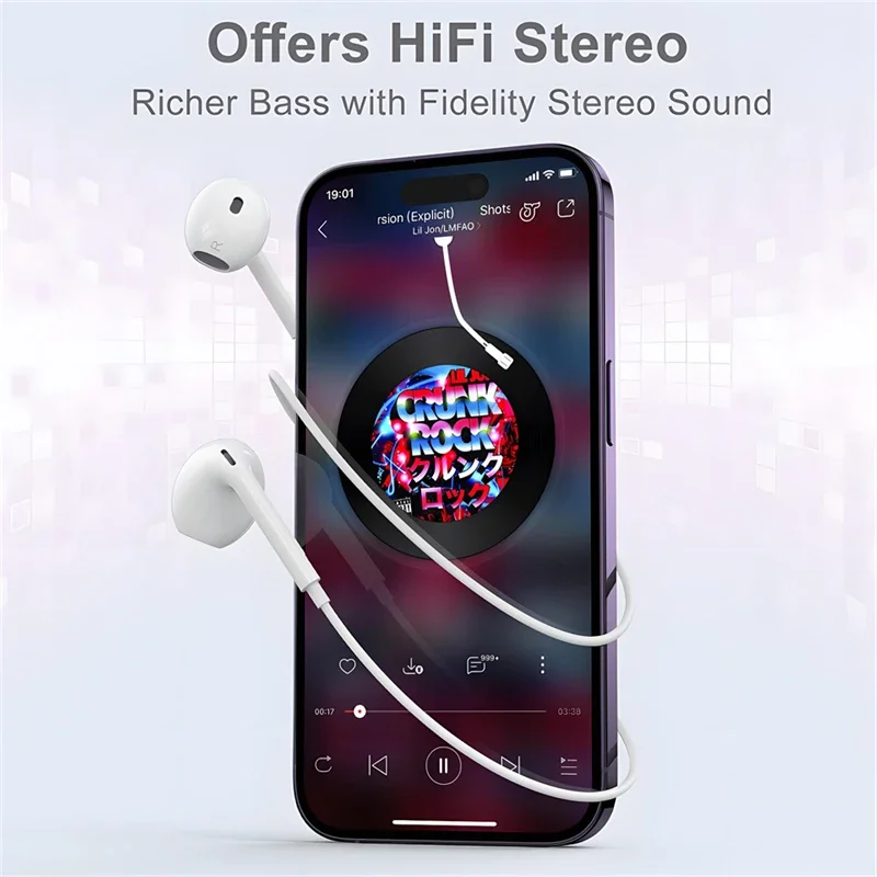 Audífonos Originales para Appl - Wired Earphone Lightning reseña y precio