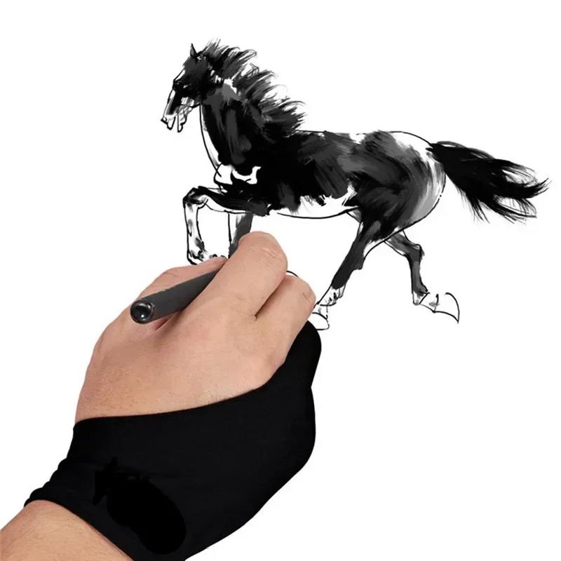 Guante de dibujo, guantes anti - Drawing Glove Artist reseña y precio