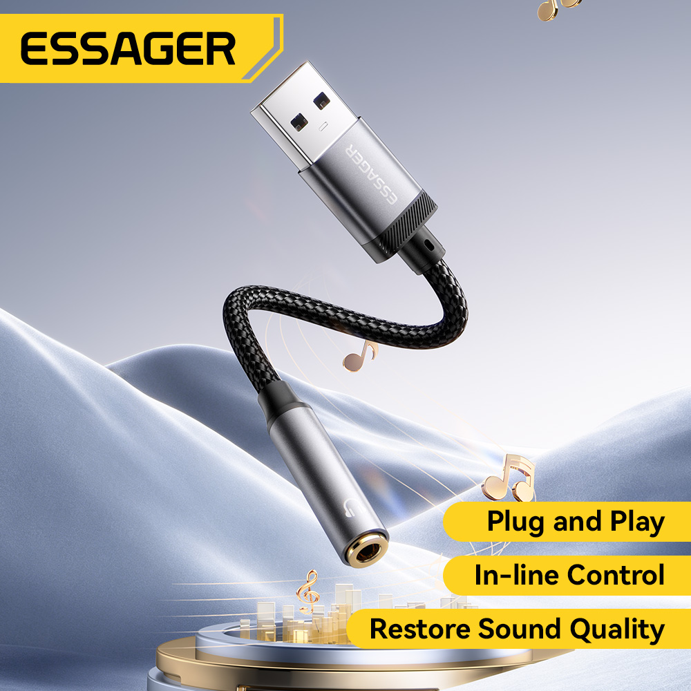 Cable de audio USB a 3.5mm Ess - Wired Earphone Lightning reseña y precio