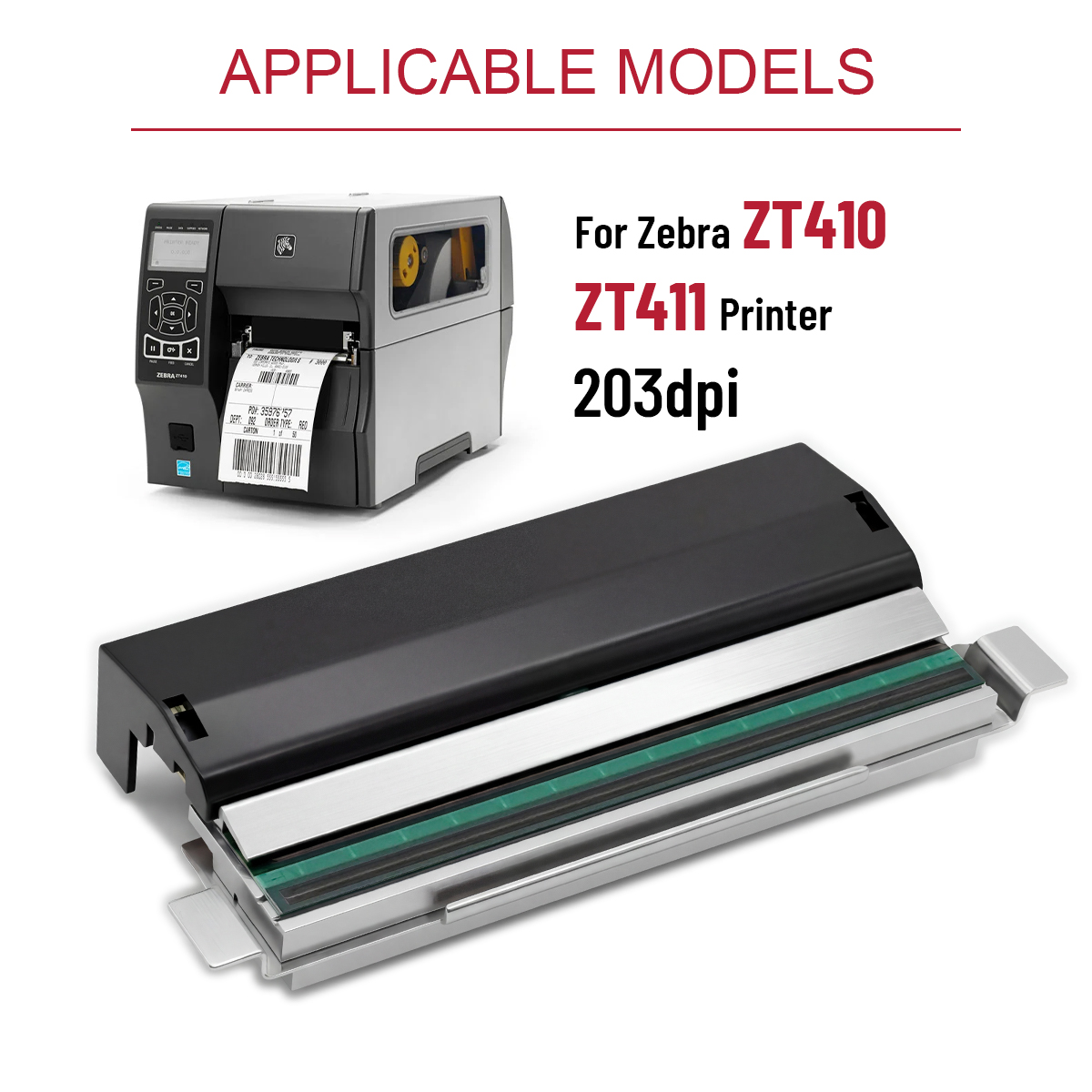 Cabezal de impresión térmico d - Zebra Tablet Accessories reseña y precio